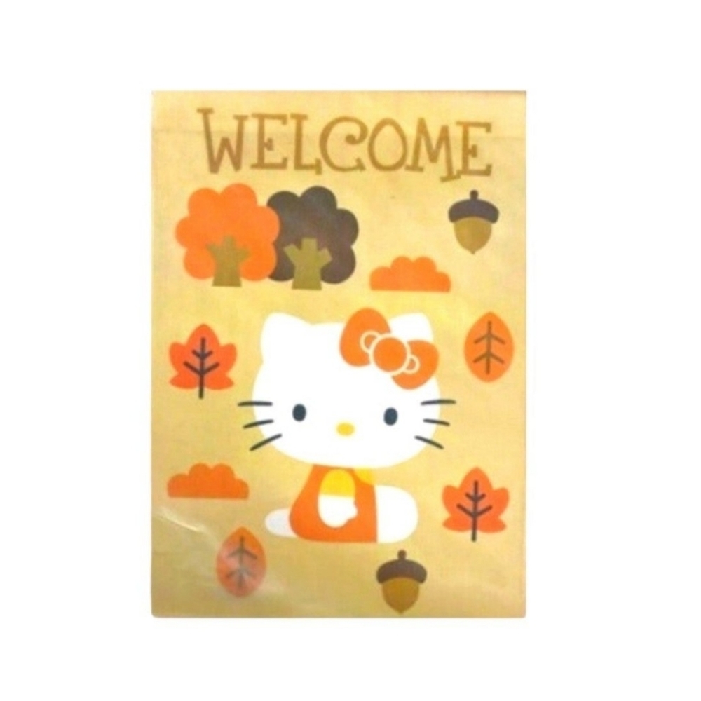 Hello Kitty WELCOME House Flag 28" x 40"